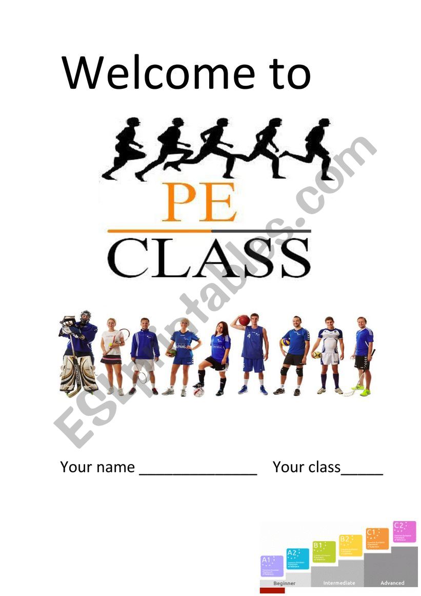 AT A PE LESSON ... [A CLIL CLASS]